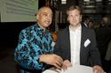 (v.l) Jolly Kunjappu, Businesscoach und Motivationstrainer, Markus Goop Eventagentur Skunk AG