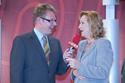 ORF Moderator Markus Klement und Dr. Maria Fekter, Bundesministerin für Inneres