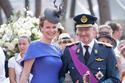 Das belgische Thronfolgerpaar Prinz Philippe und Prinzessin Mathilde