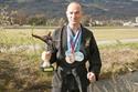 Taekwon-Do, Davos<br>Renato Marni 5. Dan, 7-facher Weltmeister in Folge<br>zu Besuch bei der Redaktion exclusiv in Vaduz