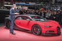 Stephan Winkelmann, Präsident von Bugatti Automobiles stellte den neuen Bugatti Chiron Sport vor