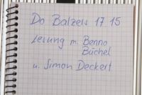 Klicken Sie hier, um das Album zu sehen: Donnerstag Balzers Lesungen B. Büchel und S. Deckert