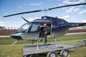 Helikopter-Service Triet AG, Chefpilot Roland Triet, Fotograf Albert Mennel exclusiv