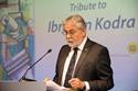 Sonderausstellung «Hommage an Ibrahim Kodra», Ilir Gjoni, Botschafter der Republik Albanien für die Schweizerische Eidgenossenschaft und Liechtenstein