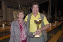 Gewinner Gold Jass Cup, Elsbeth Decarisch aus Netstal und Erwin Galbier aus Sevelen