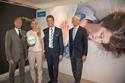 (v.l.) Thomas Hengartner bico CEO, Christa Rigozzi, Willi Gebelein, Karlheinz Gebelein