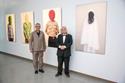 (v.l.) Kunstsammler Dr. Wiyu Wahono und Prof. Dr. Rainer Vollkommer, Direktor des Liechtensteinischen Landesmuseums