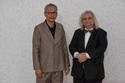 (v.l.) Kunstsammler Dr. Wiyu Wahono und Prof. Dr. Rainer Vollkommer, Direktor des Liechtensteinischen 