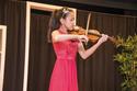 Die Violinistin Clara Shen untermalte den Festakt musikalisch