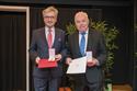 Drazen Domjanic und Bruno Spiegel wurde das Goldene Ehrenzeichen um die Verdienste der Republik Österreich verliehen