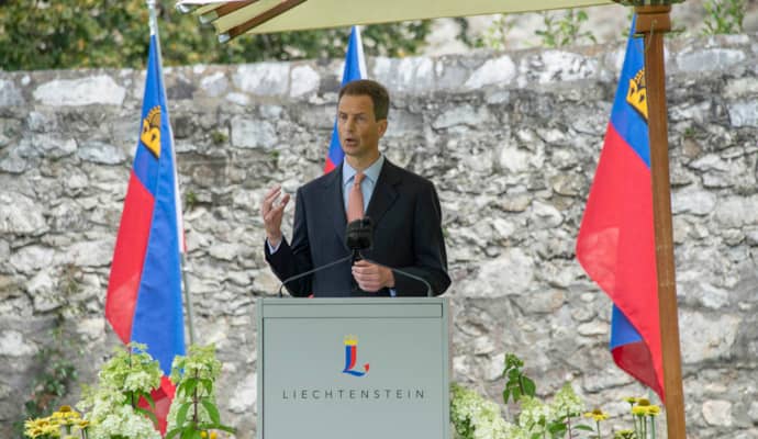 Fürstentum Liechtenstein Staatsfeiertag 2021