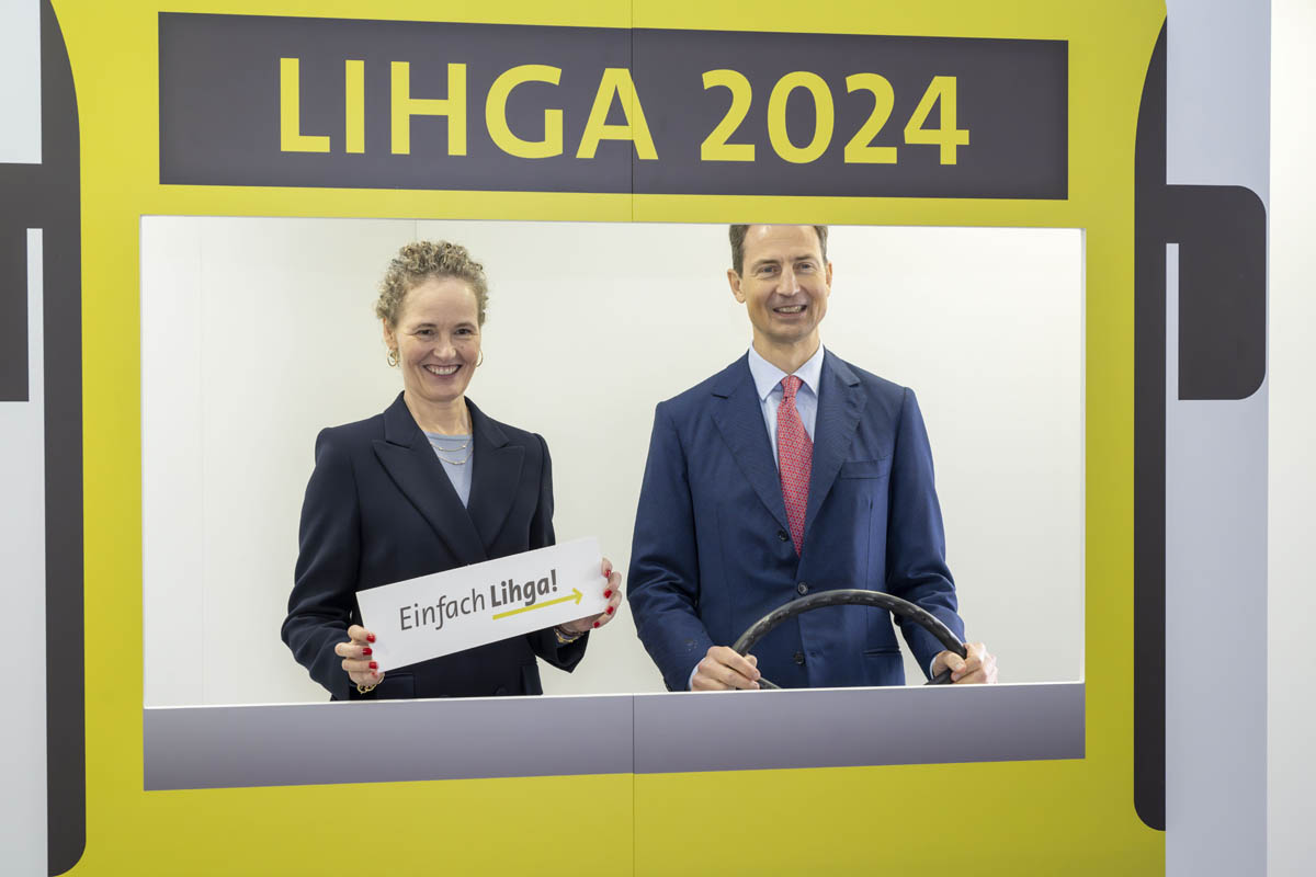 Lihga 2024 – Eröffnungsfeier – Messeeröffnung und offizieller Messerundgang