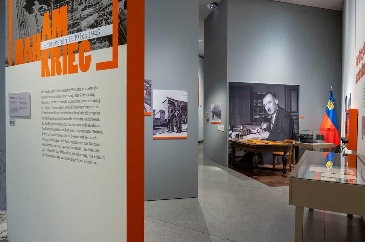 Sonderausstellung im Liechtensteinischen LandesMuseum «Nah am Krieg. Liechtenstein 1939 bis 1945»