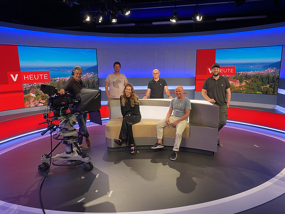 Neues TV-Studio im ORF Vorarlberg bald fertig – Letztes Feintuning für Sendestart am 5. Juli