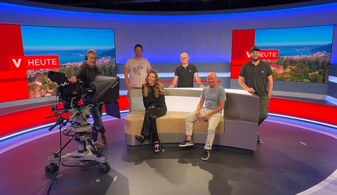Neues TV-Studio im ORF Vorarlberg bald fertig – Letztes Feintuning für Sendestart am 5. Juli