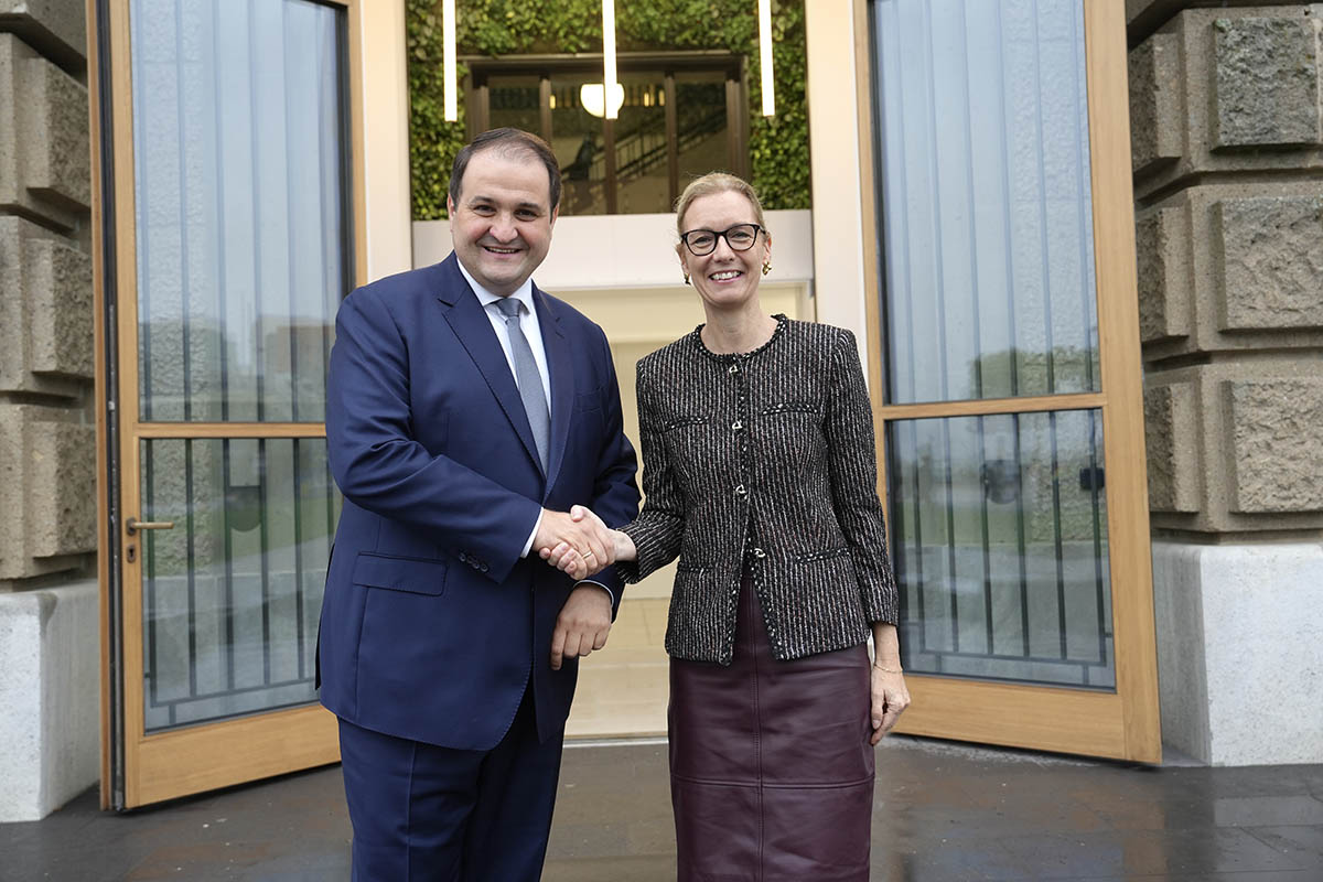 Regierungschefin-Stellvertreterin Sabine Monauni in Nordrhein-Westfalen: Wirtschaft, Klimaschutz und Europa im Fokus