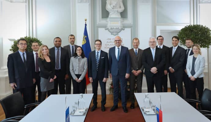 IWF-Delegation zu Arbeitsgesprächen in Liechtenstein
