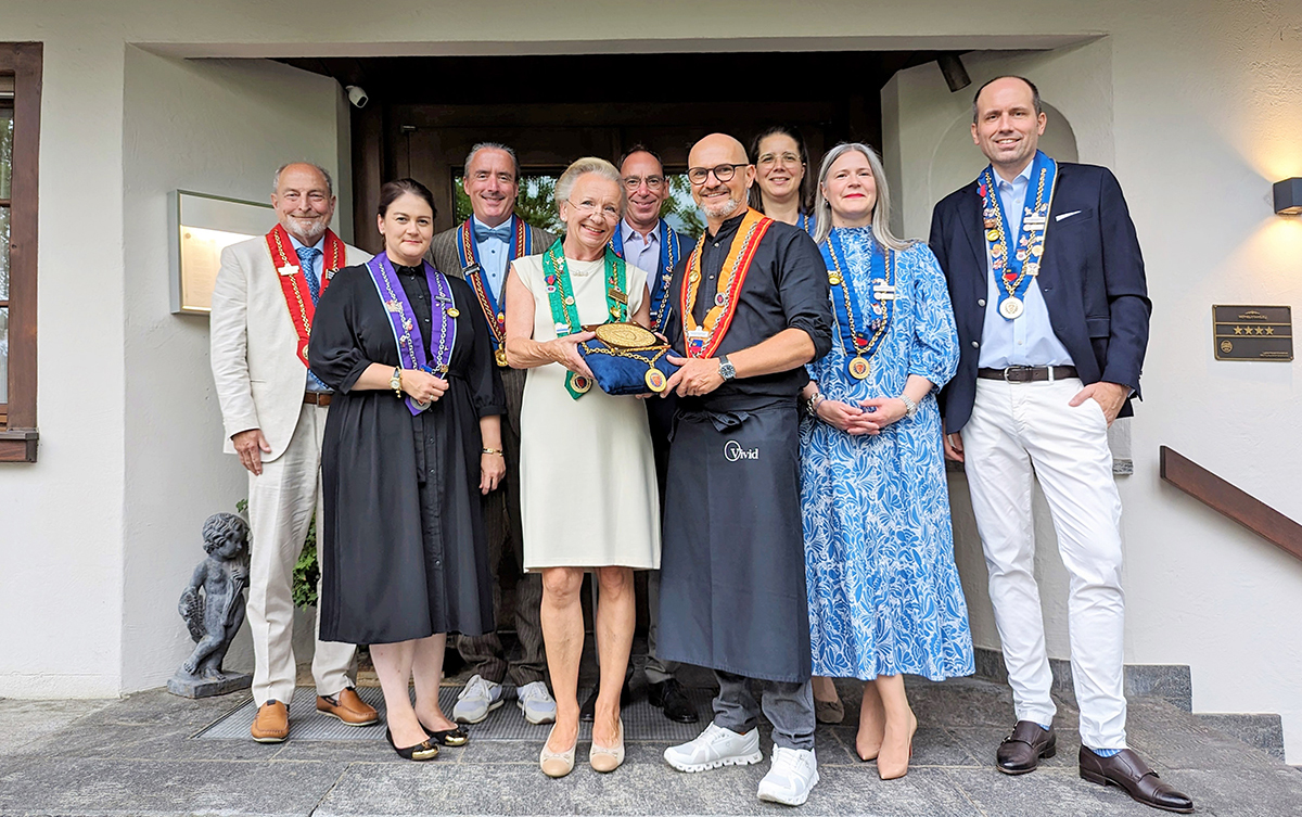 Restaurant Vivid in die Chaîne des Rôtisseurs Bailliage Liechtenstein aufgenommen