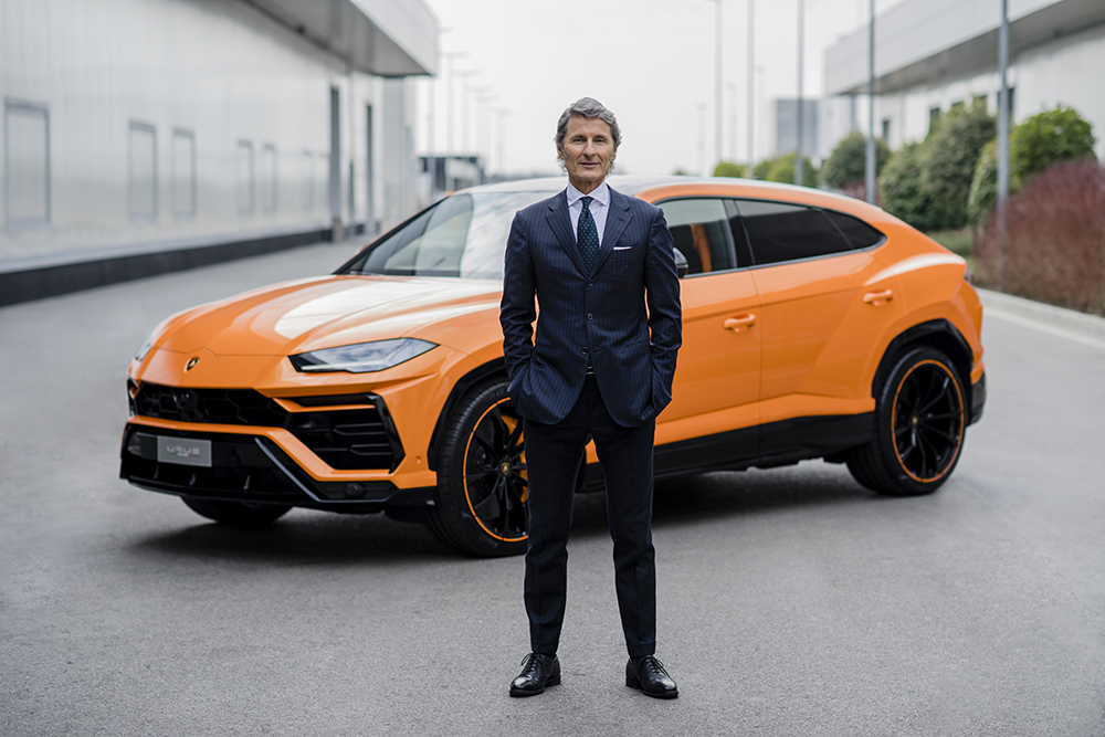 Lamborghini Urus with Stephan Winkelmann