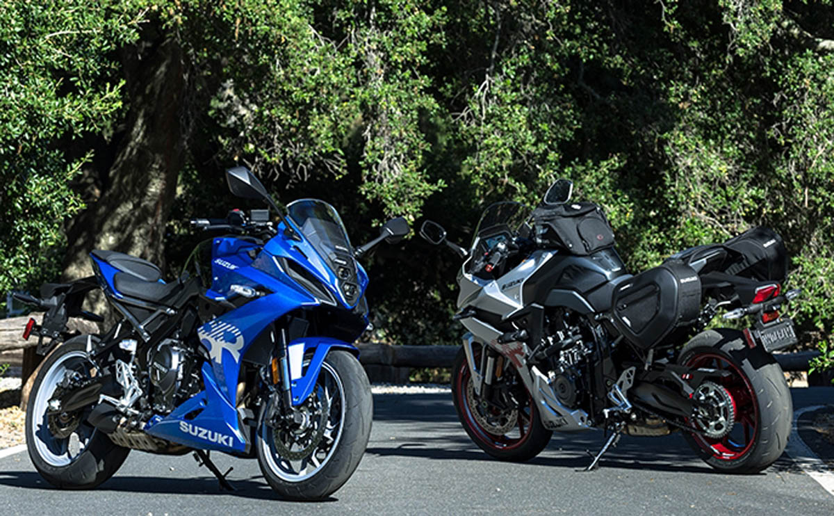 Suzuki punktet mit der GSX-S1000GX und der GSX-8R 