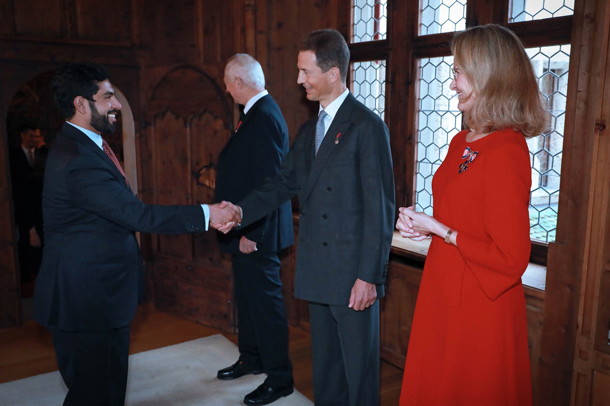 Neujahrsempfang auf Schloss Vaduz 12. Januar 2023