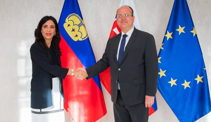 Wirtschaftliche Beziehungen zwischen Liechtenstein und der Slowakei