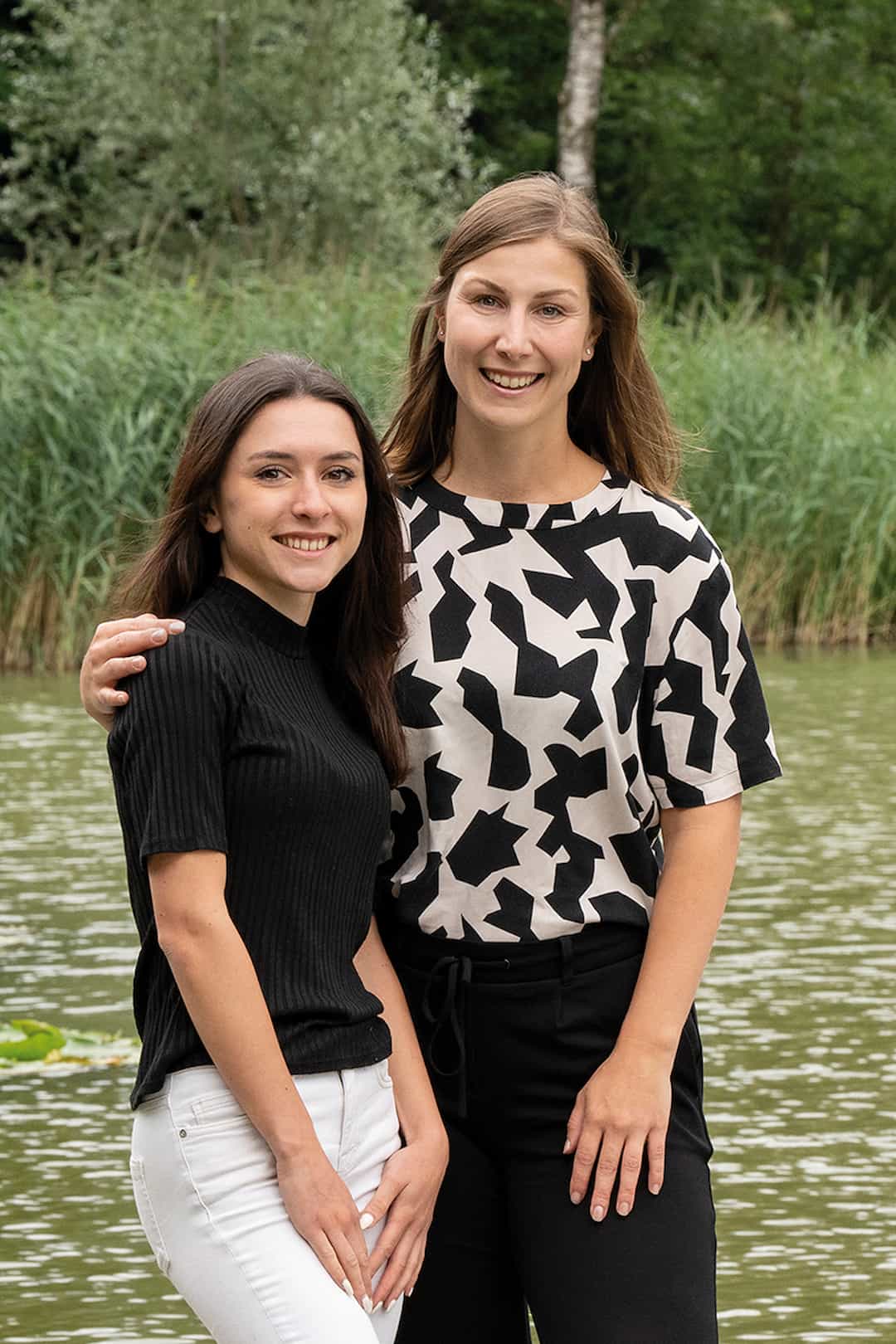 (v.l.) Samira Janka, Sara Foser