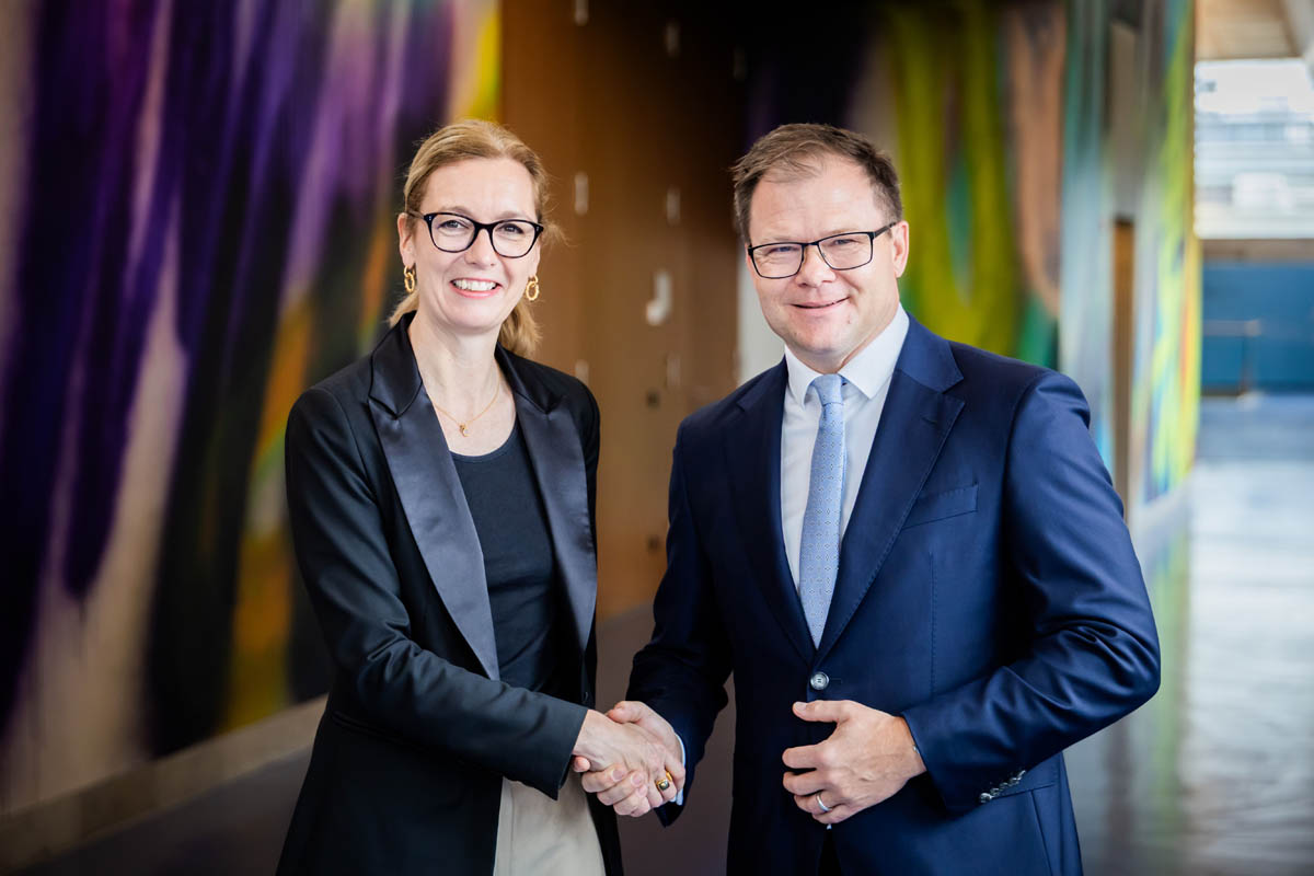 Mit dem deutschen Minister für Umwelt, Klimaschutz, Naturschutz und nukleare Sicherheit, Carsten Schneider, sprach Sabine Monauni in ihrer Funktion als Umweltministerin. 