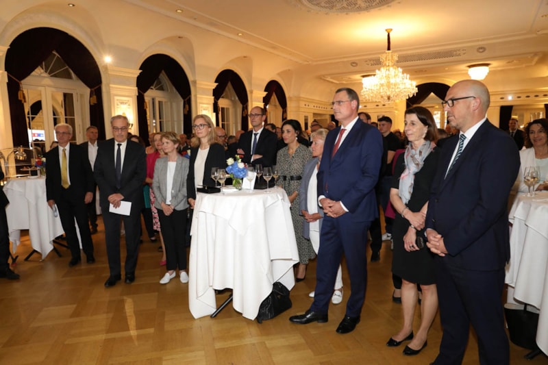 Empfang und Konferenz im Zeichen des Zollvertragsjubiläums in Bern