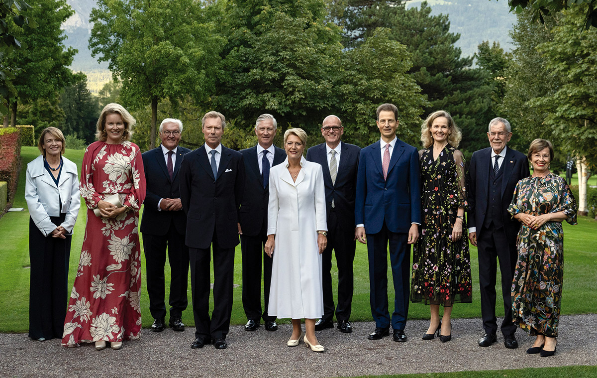 Erbprinzenpaar nimmt am Staatsoberhäuptertreffen in der Schweiz teil