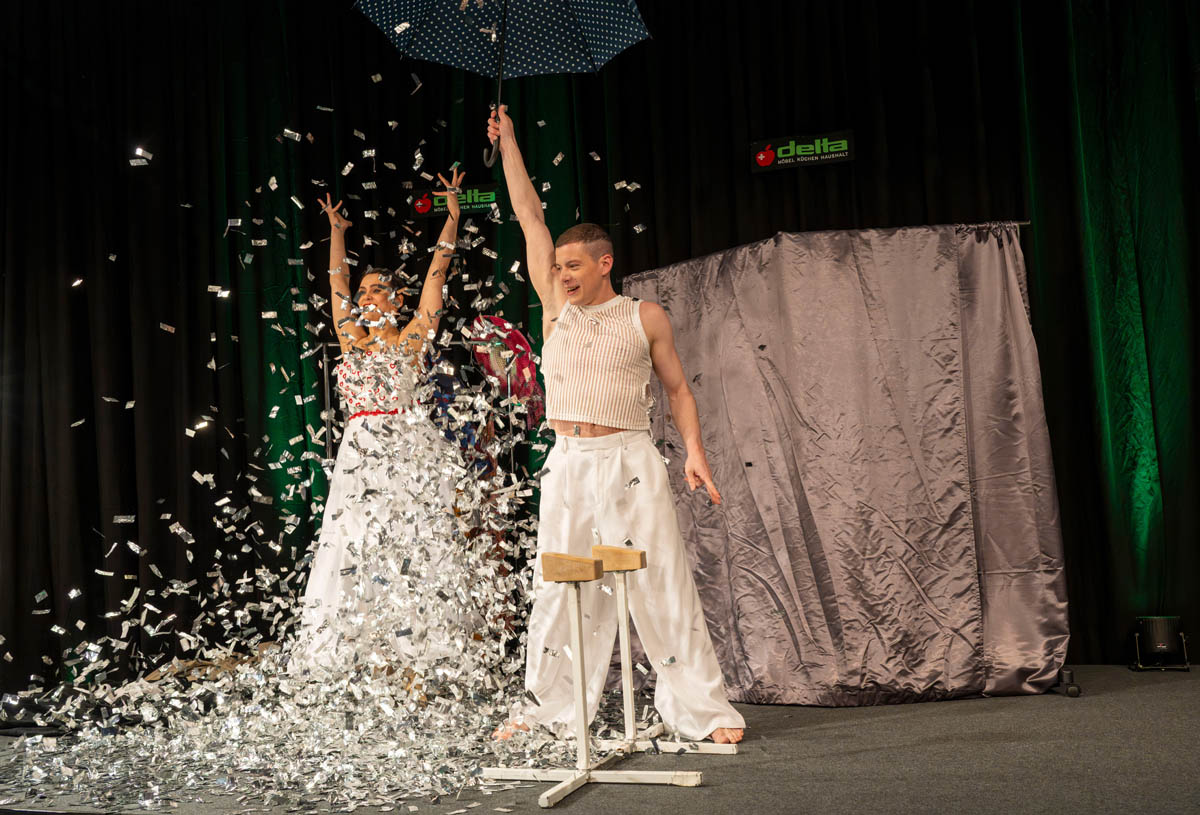 Nina Burri und Lucas Fischer