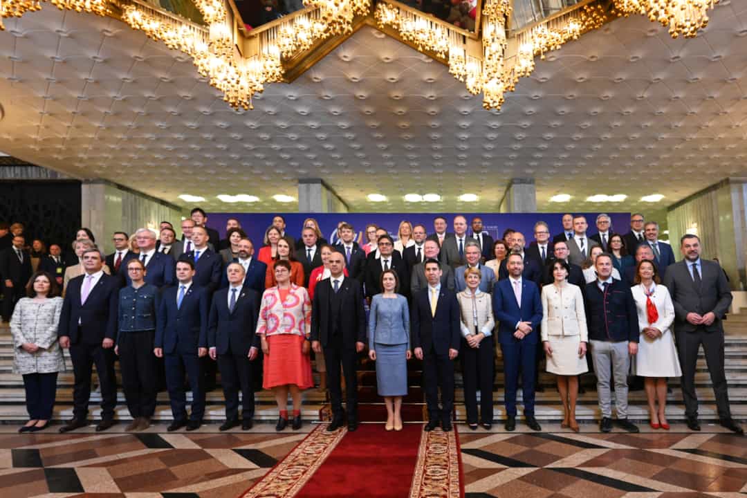 Offizielles Family Photo der Ministersession des Europarats in Chişinău (Quelle: Council of Europe)