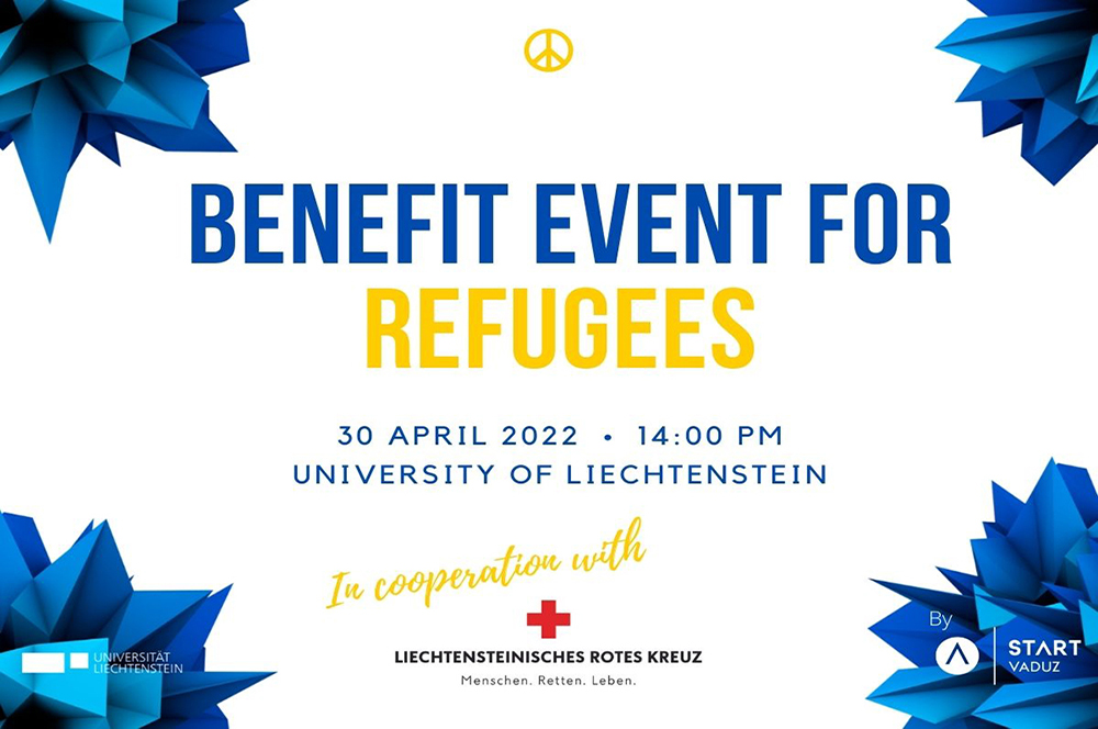 Universität Liechtenstein – Benefiz-Event für Geflüchtete am Campus