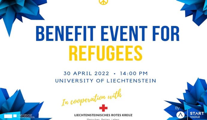 Universität Liechtenstein – Benefiz-Event für Geflüchtete am Campus