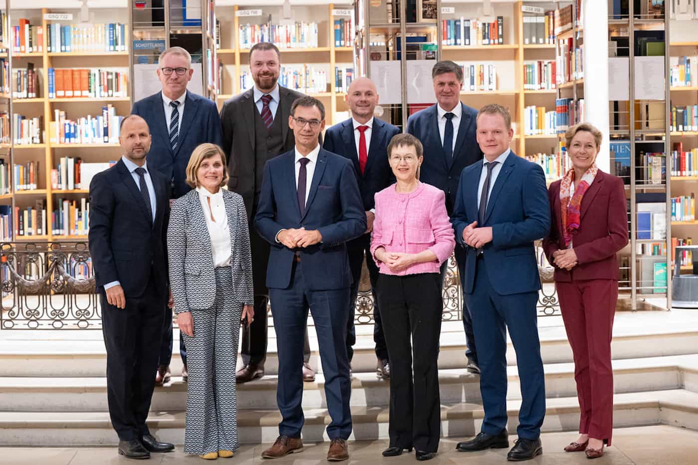 Liechtensteinische Regierung zu Besuch in Vorarlberg anlässlich des traditionellen Treffens mit der Landesregierung.