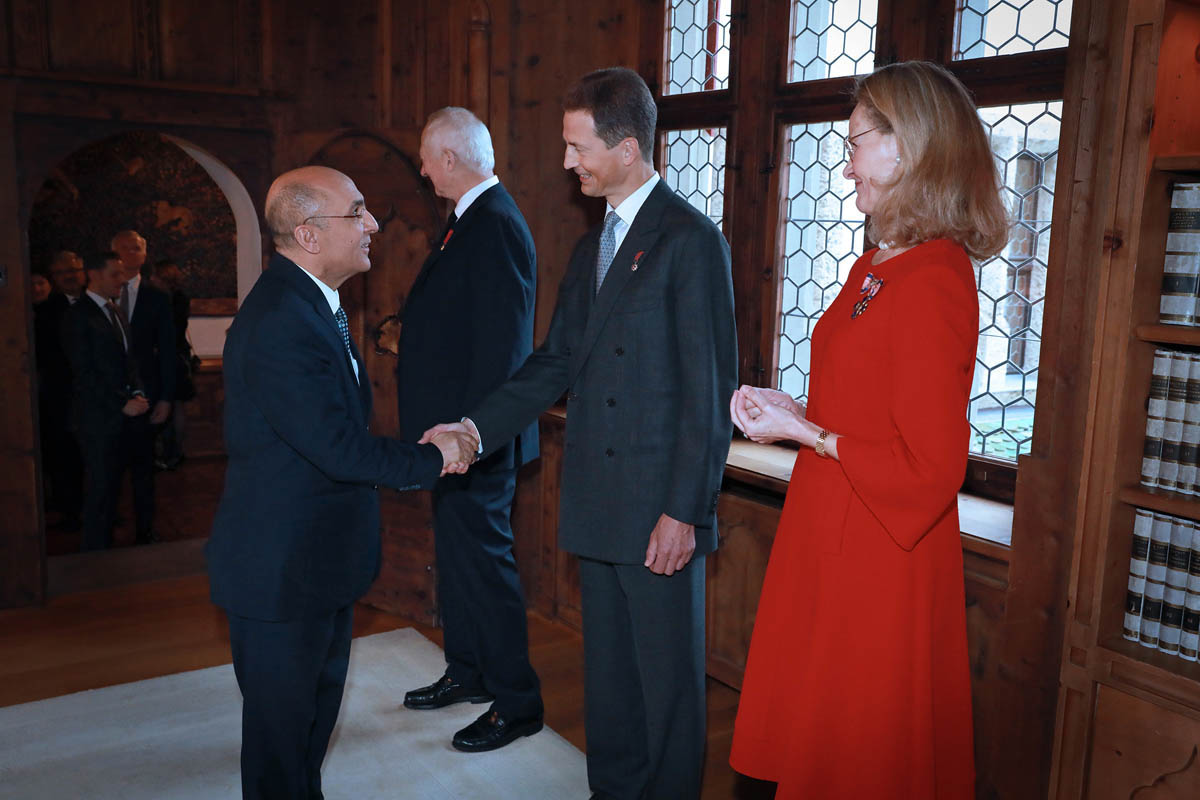 Neujahrsempfang auf Schloss Vaduz 12. Januar 2023