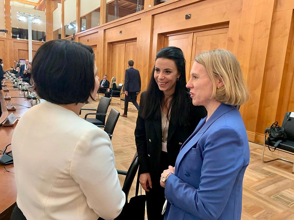 Regierungsrätin Dominique Hasler nimmt in Berlin an Unterstützungskonferenz für die Republik Moldau teil