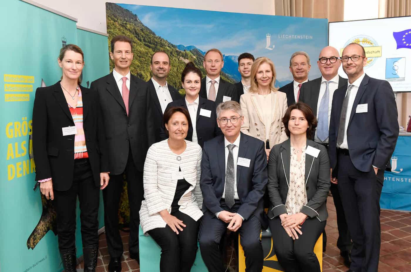 Liechtenstein-Delegation mit S.D. Erbprinz Alois von und zu Liechtenstein am Ludwig-Erhard-Gipfel 2023 / Fotos: © Agentur Schneider-Press / Frank Rollitz