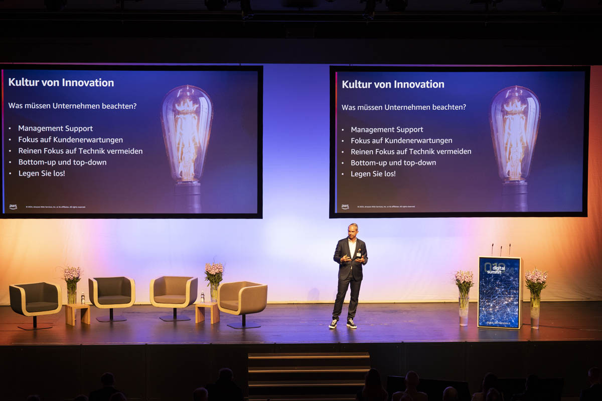 Keynote «KI-Impact auf die Transformation von Unternehmen», Christian Keller, General Manager Europe Central AWS