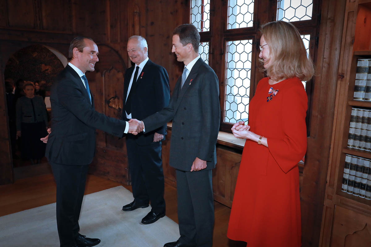 Neujahrsempfang auf Schloss Vaduz 12. Januar 2023