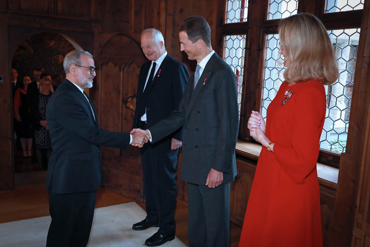 Neujahrsempfang auf Schloss Vaduz 12. Januar 2023
