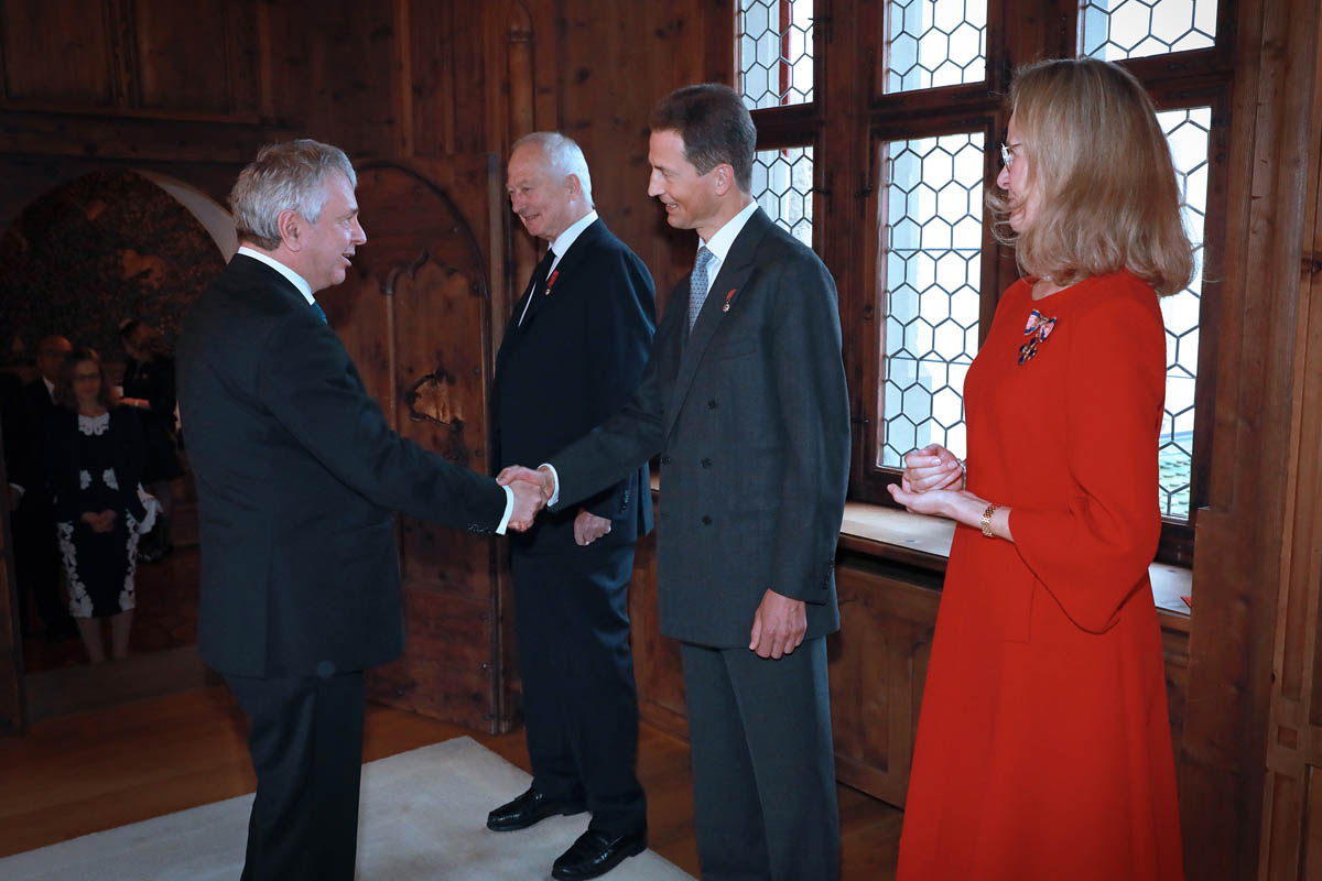 Neujahrsempfang auf Schloss Vaduz 12. Januar 2023