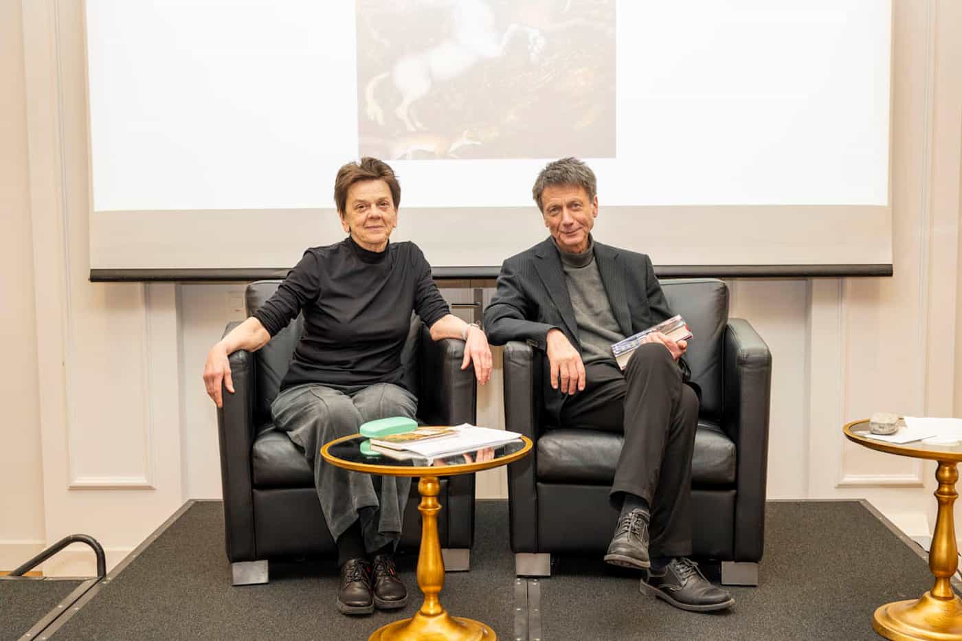Angelika Overath und Manfred Koch, © exclusiv