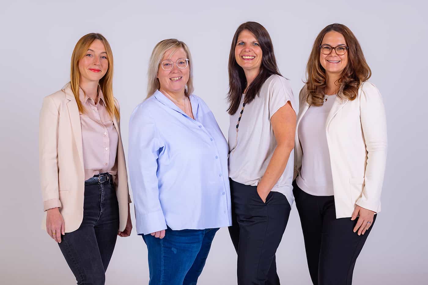 (v.l.) Julia Thöny, Bianca Boninsegna, Tanja Cissé, Alexandra Jehle, Foto: © Eddy Risch