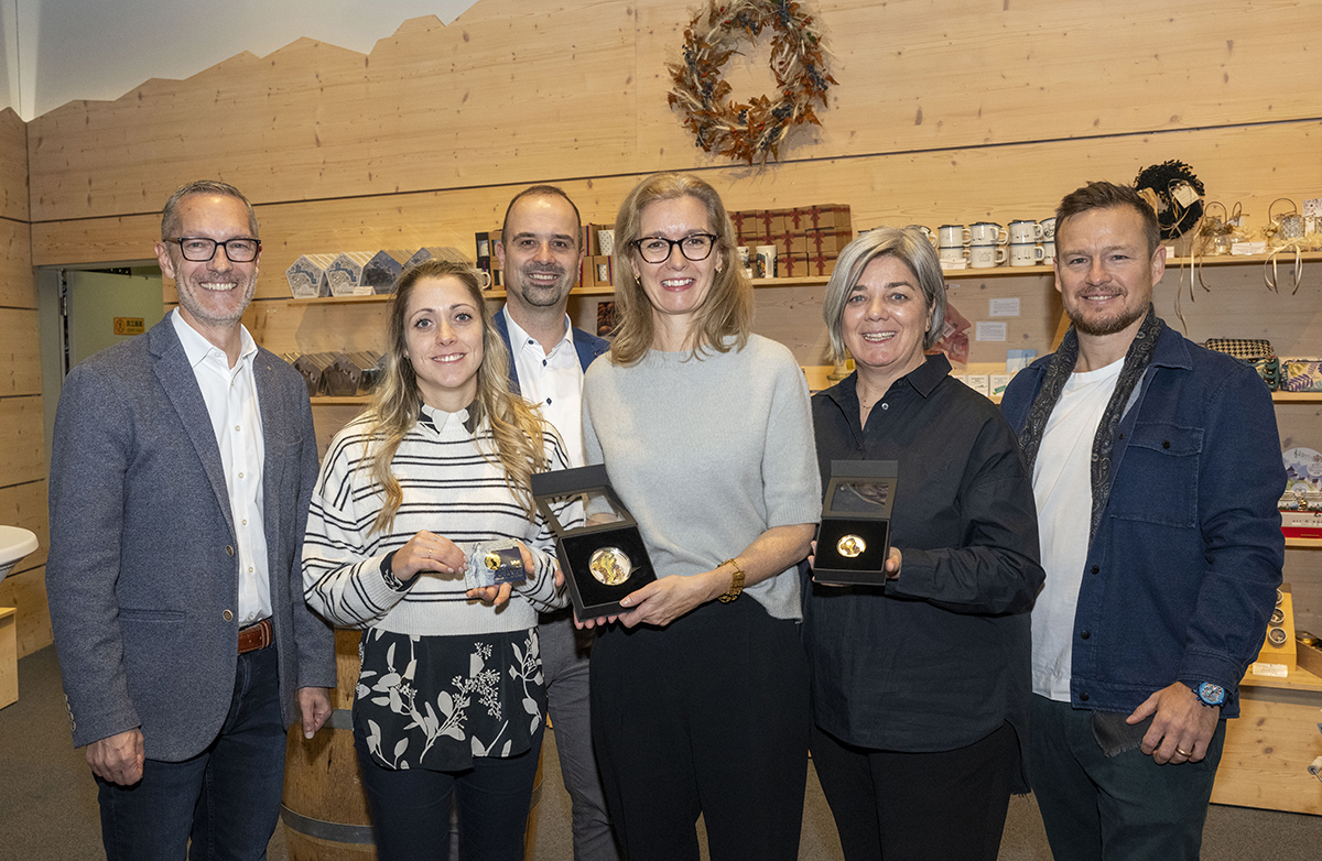 Eröffnung des Wochenendes der Gold- und Silbermünzen im Liechtenstein-Center