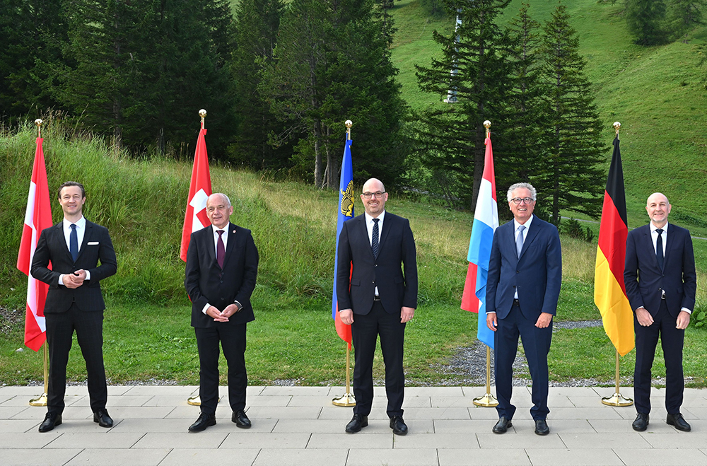 Deutschsprachige Finanzminister zu Besuch in Liechtenstein