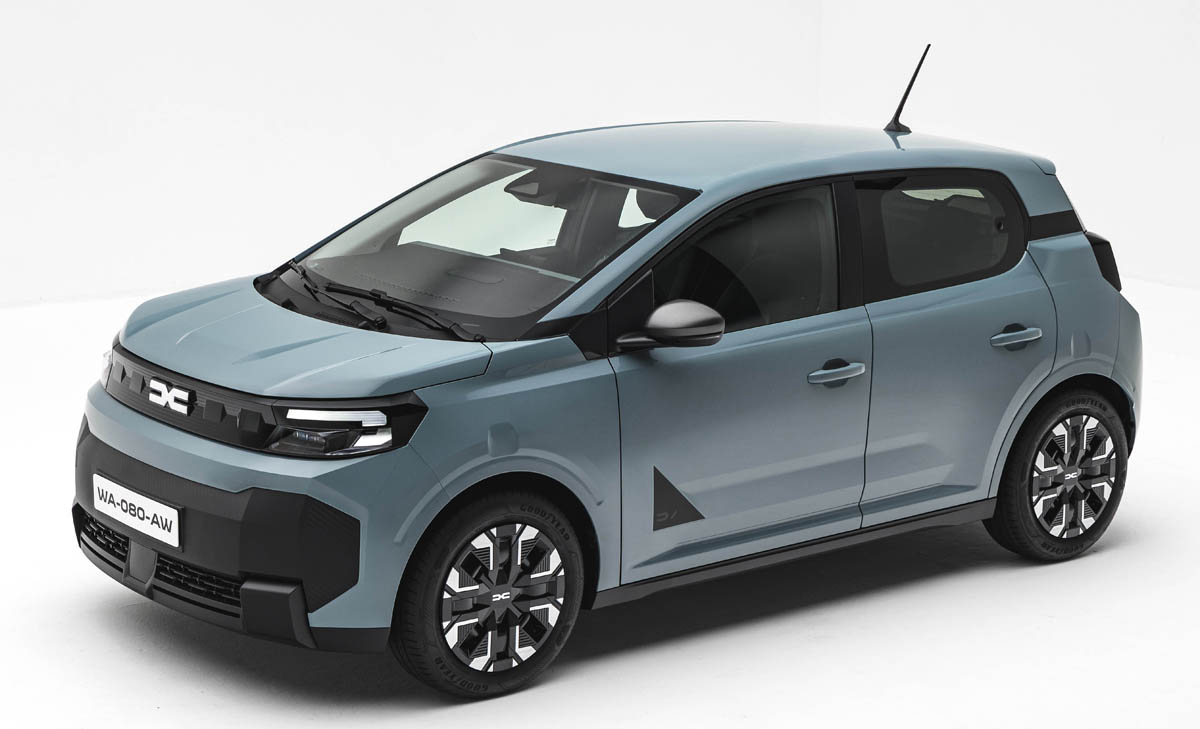 Der neue Stromer Dacia Spring erobert das A-Segment
