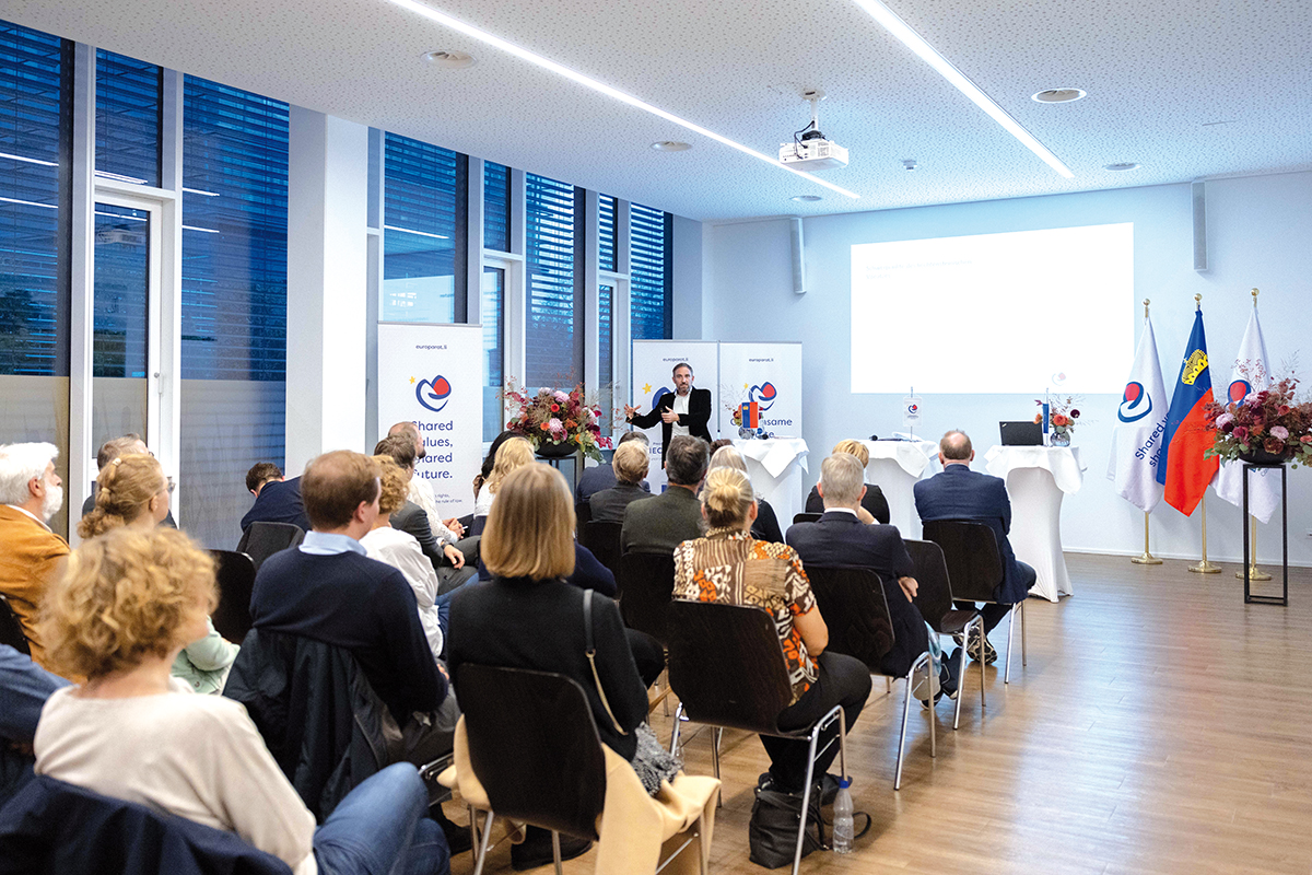 Informationsveranstaltungen zum Europaratsvorsitz Liechtensteins