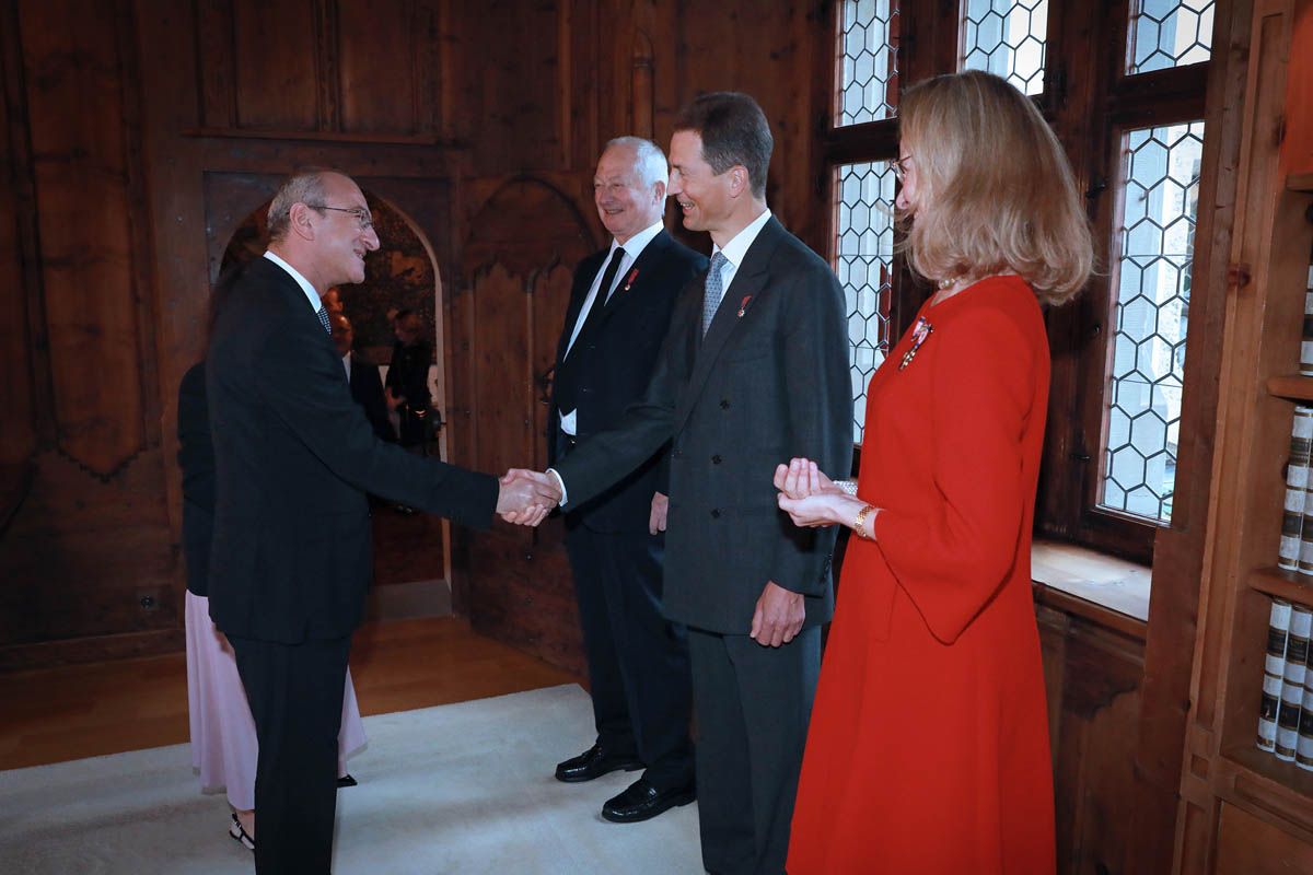 Neujahrsempfang auf Schloss Vaduz 12. Januar 2023