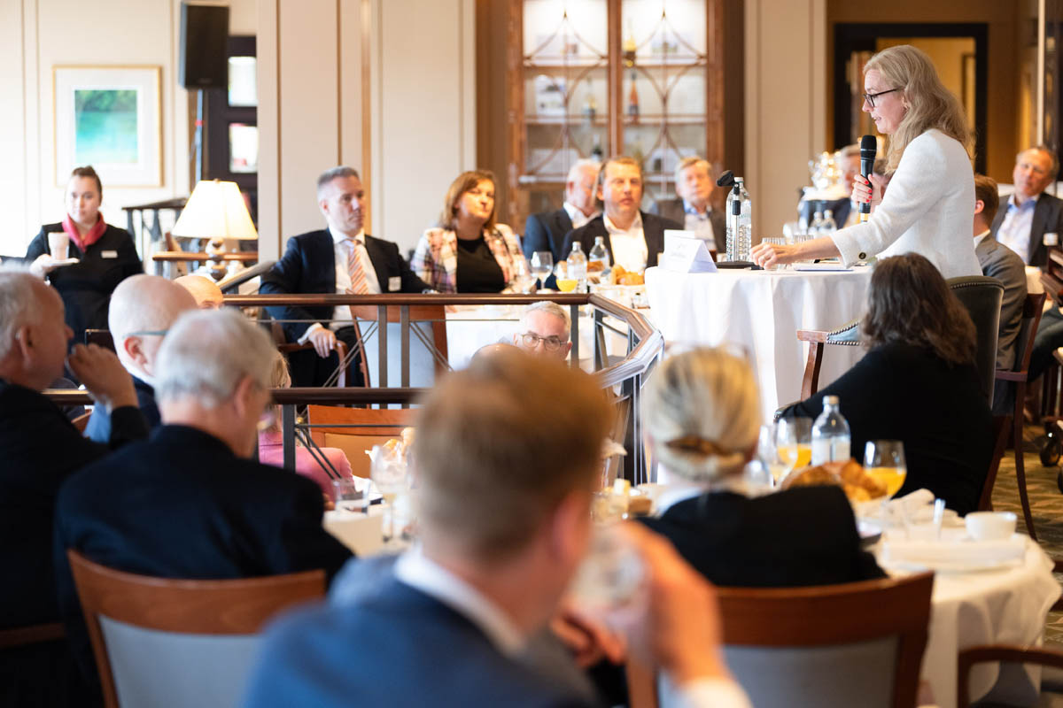 Impulsvortrag beim CDU-Wirtschaftsrat. (Quelle: Hans-Christian Plambeck)